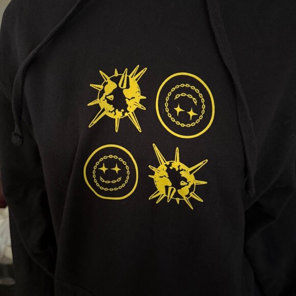 Boss Dog Unisex Hoodie "Welcome To The Afterparty" Graphic Print Black - Picture 2 of 6